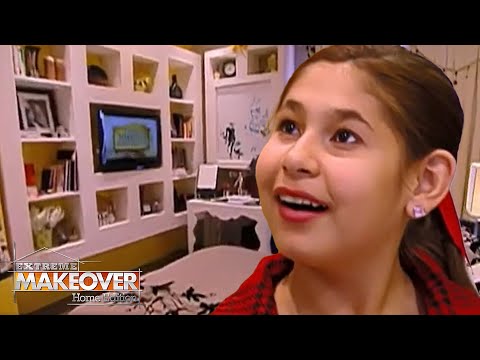 Teen With Rare With Condition Gets A Dream Room Make Over | Extreme Makeover Home Edition | Season 6