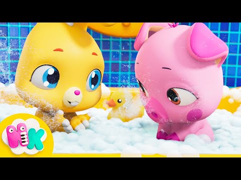 Pesma za Kupanje 🛁🧼 Penusava Kupka | Decije Pesme | HeyKids na Srpskom