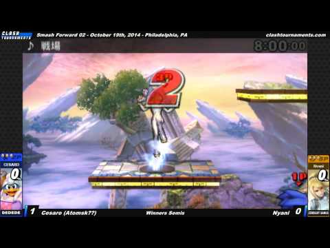 Smash Forward 02 - Nyani vs Atomsk - Winners Semis - Smash 3DS