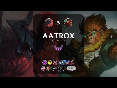 Aatrox Top vs Wukong - NA Master Patch 13.4