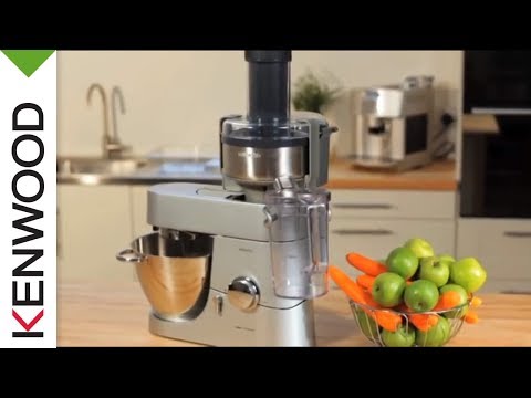 Priedas Kenwood AT641/AWAT641B01 - Vaisių ir daržovių sulčiaspaudė video