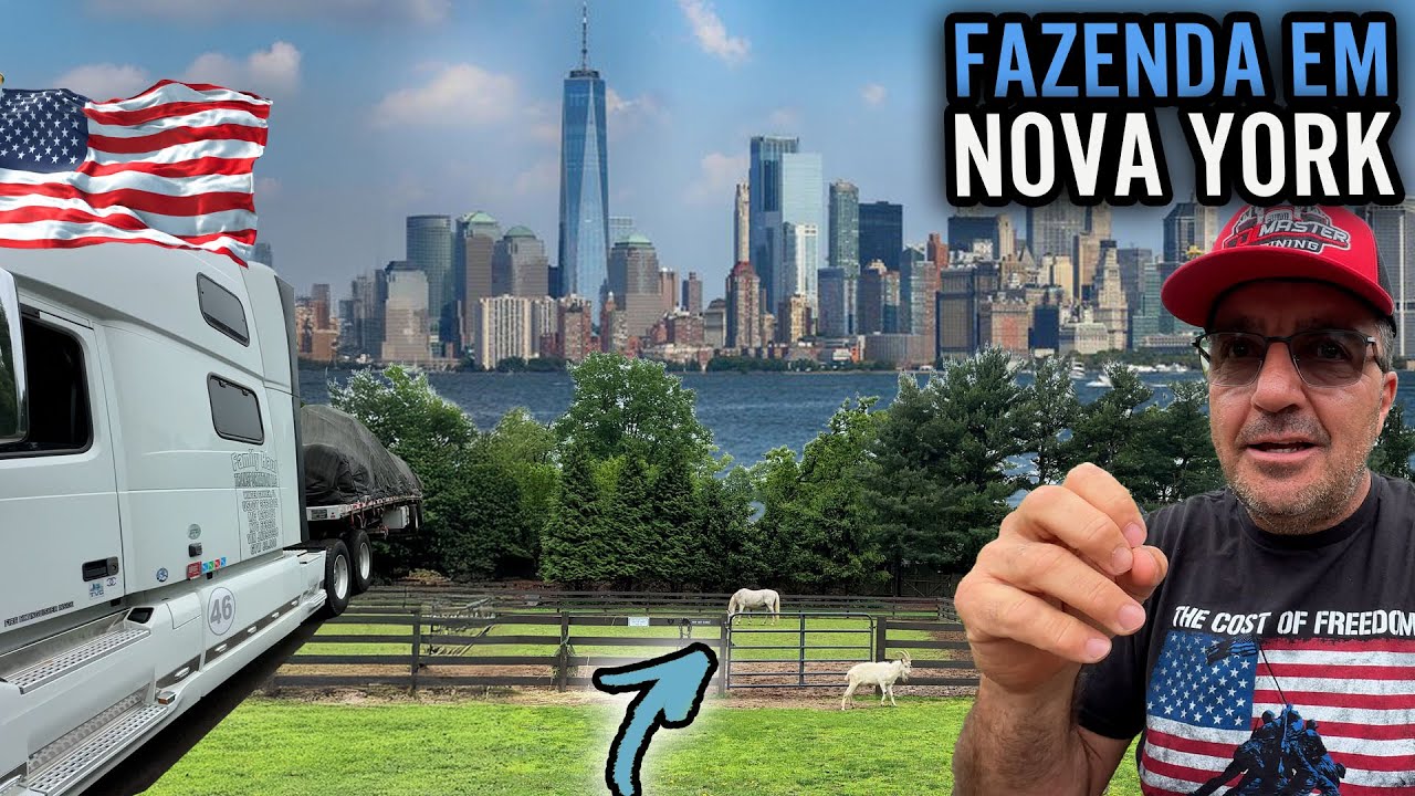 ENTREGA NA FAZENDA EM NOVA YORK🌴🇺🇸