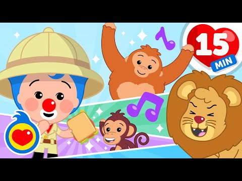 Plim Plim Safari: Guing Gang, En Busca De Un León 🦁🦓 Y Más Canciones Infantiles (15 Min) | Plim Plim