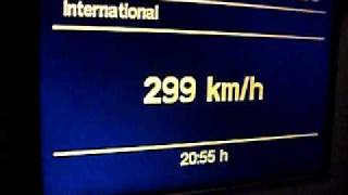 preview picture of video '300 km/h on the ICE'