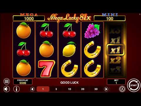 Mega Lucky 81x – Video Gameplay