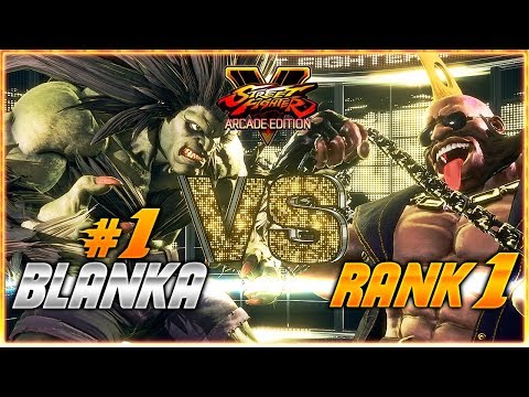 SFV AE ✪ NISHIKIN (#1 Online BLANKA) vs TRASHBOX (RANK 1 Online) | Ranked Sets ✪ SF5 TenSFV