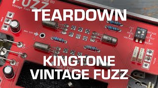 Video thumbnail for Kingtone Vintage Fuzz Teardown! See what's inside! by Gray Bench Electronics