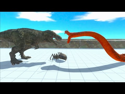 TITANOBOA DEATH RUN - Animal Revolt Battle Simulator