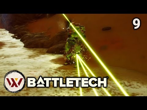 Right in the Knee! s3e9 - LIGHT MECH ONLY Battletech Campaign. S3 Let's Play Battletech Gameplay
