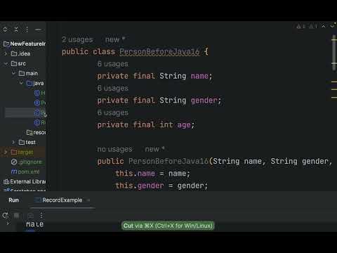 Java 16- Records Features Walk-Through