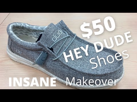 YouTube video about: How do you tie hey dude shoes?