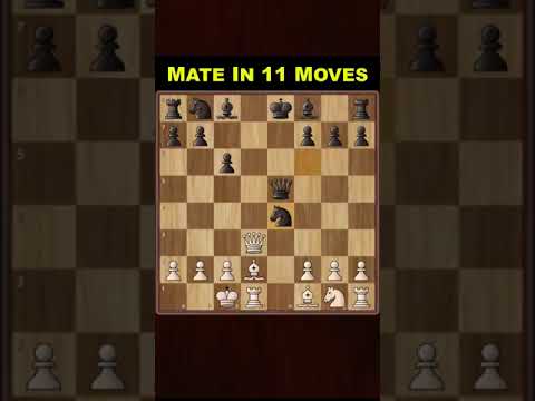Win Fast: Chess trap to checkmate in 7 moves! chess tricks #chess #shorts