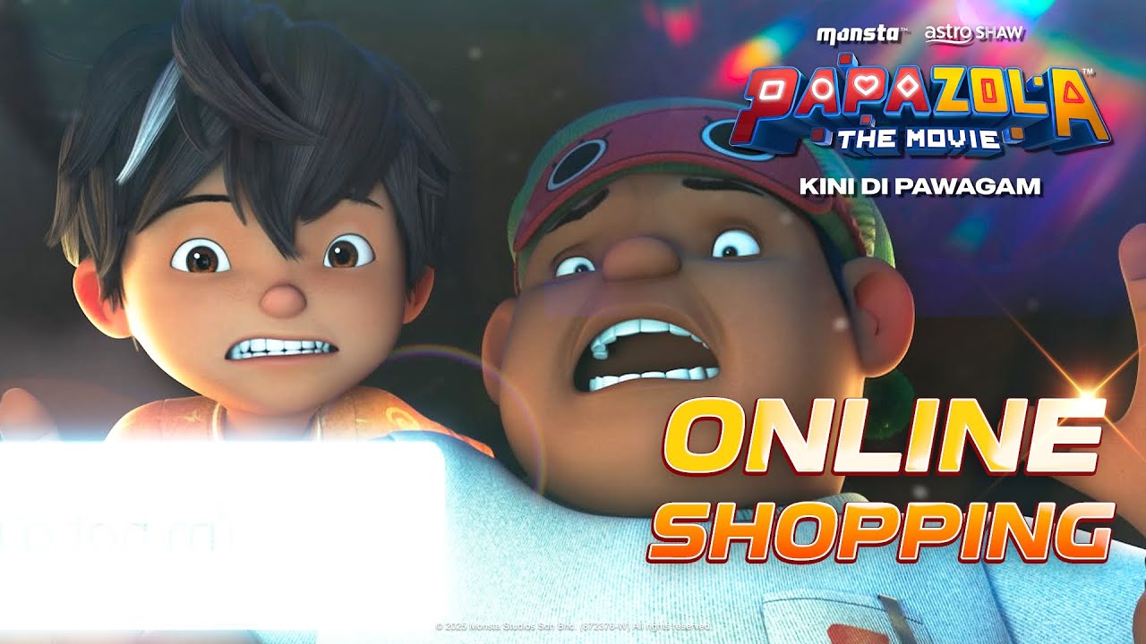 BoBoiBoy & Gopal Online Shopping | Papa Zola The Movie (Deleted Scene)
