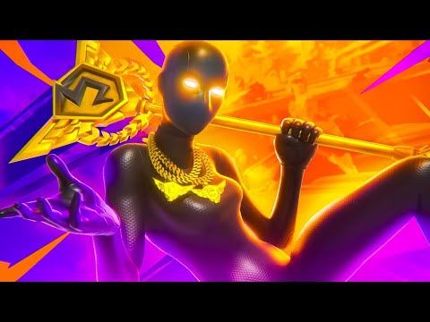 Black Superhero + FNCS Pickaxe Gameplay.... (Project Retrac)