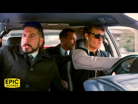 Baby Performs The Ultimate High Speed Escape - Baby Driver