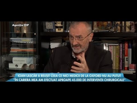 Ioan Lascăr este medicul care a salvat o pacientă cu o tumoră de două ori cât ea!