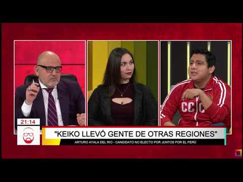Beto Ortiz vs Arturo Ayala (comunista): Discuten sobre los debates entre Pedro Castillo y Keiko