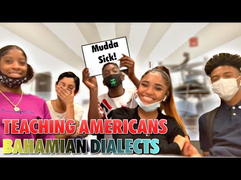 Teaching My American Classmates Bahamian Dialect 🇧🇸 *funny ash*