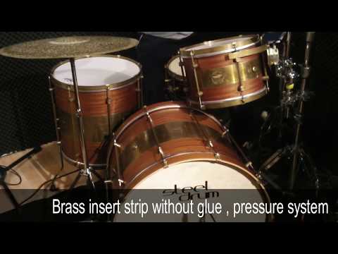 Steeldrum  HYBRID drum set - sound test.