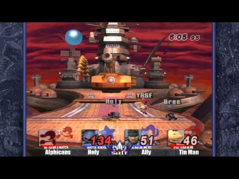 Revival of Salt - Brawl Teams: Ally (MK) & Holy (MK) vs. YRSF TinMan (Olimar) & Alphicans (G&W)