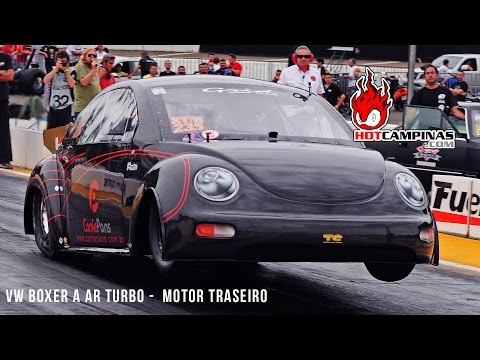 New Beetle VW AR TURBO - Motor Traseiro  7.9s em 402m