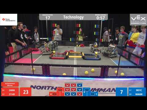 2019 VEX Worlds Technology Division Match Q17
