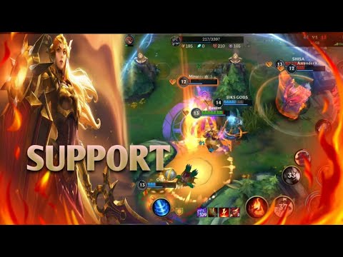 ASSISTING MY ALLIES TO WIN THE GAME | LEONA GAMEPLAY - WILD RIFT