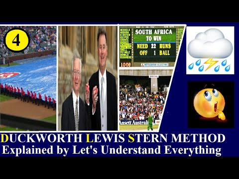 Duckworth Lewis Stern Method Explained by Let's Understand Everything