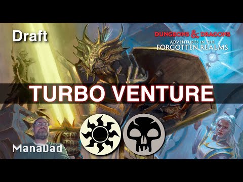 MAX WINS WITH BLACK WHITE DUNGEONS!?! | D&D AFR Draft #7 | MTG Arena