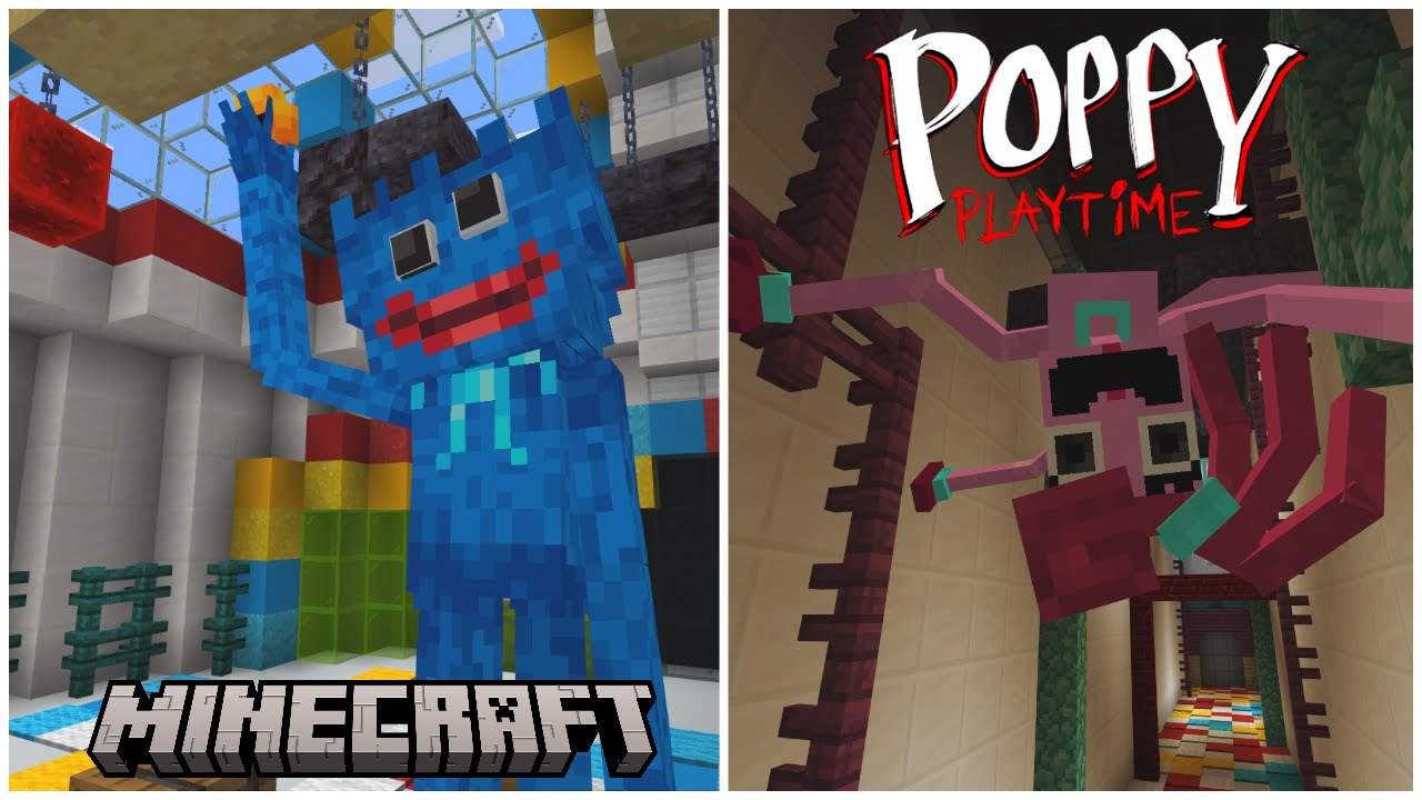 Poppy playtime chapter 2 Mod By ICEy - Mods for Minecraft