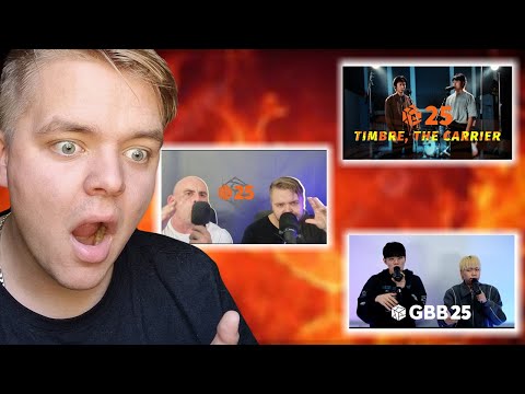 Remix React to Shmix, Timbre, & Hiss & Wing's GBB25 TAG TEAM WILDCARDS