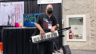 Video thumbnail for NAMM 2022. Day 1. Jeffrey Abbott shows RealGuitar 6 by MusicLab
