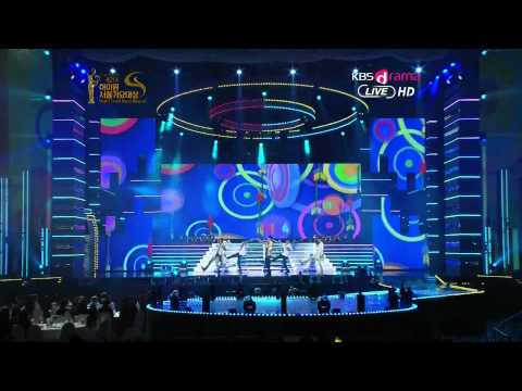 120119 KBS 21st Seoul Music Awards B1A4-Beautiful Target + OK