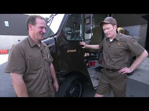 Conan Becomes A UPS Deliveryman: Team Coco