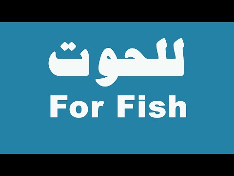 LIL7OUT // للحوت // For Fish (CC: FR, EN, DE, NR, AR)