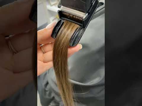 HowTo Get Rid Of Split Ends -Dusting Vs Trimming vS or#shorts सदस्यता लें और पसंद करेंSubscribe&like
