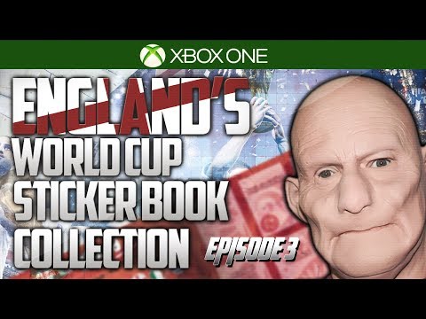 FIFA 14 ENGLAND'S WORLD CUP STICKER BOOK COLLECTION #3
