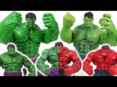 Thanos stole Infinity Stone! Hulk brother and red reproduction hulk army! Go! - DuDuPopTOY