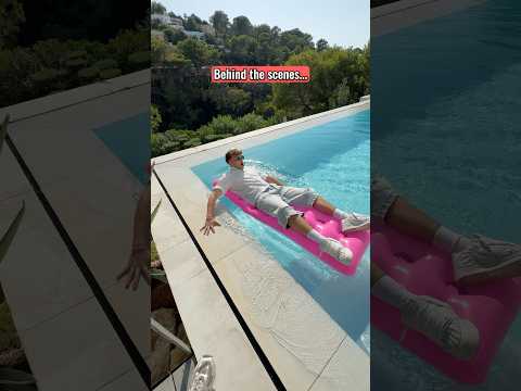 Behind the scene vs  Musikvideo😁 | Lewinray #shorts