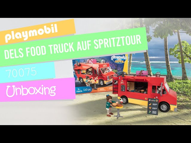 Vídeo relacionado con PLAYMOBIL, The Movie 70075 Food Truck del, A Partir de 5 años