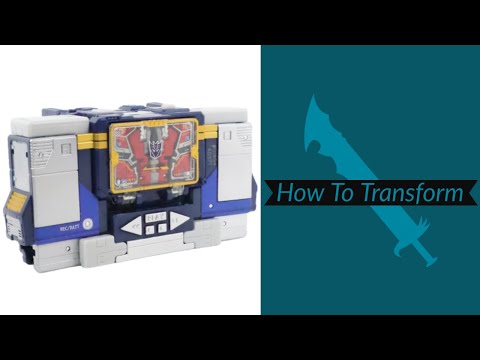 How To Transform: Transformers Dramatic Capture Series Nemesis Bridge Soundwave & Laserbeak