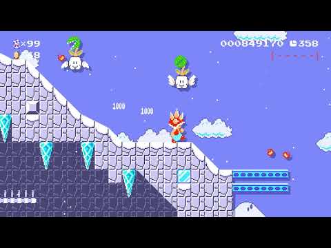 SMM2 Super Dingbat666 World: 6-5 In The Hall Of The Mountain King