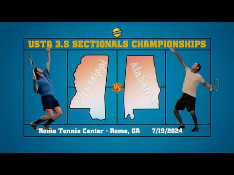USTA 3.5 Sectionals Championships - (MS v AL - Singles Court #1)