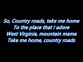 American Idol Arthur Gunn   Take me Home, Country Roads   John Denver LYRICS Top 11 preformance