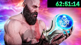 God of War Ragnarok's Platinum Trophy is EXHAUSTING...