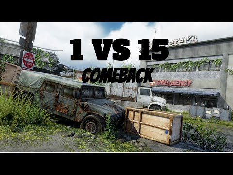 1 VS 15 Comeback on Bus Depot - The Last Of Us Remastered 4K!
