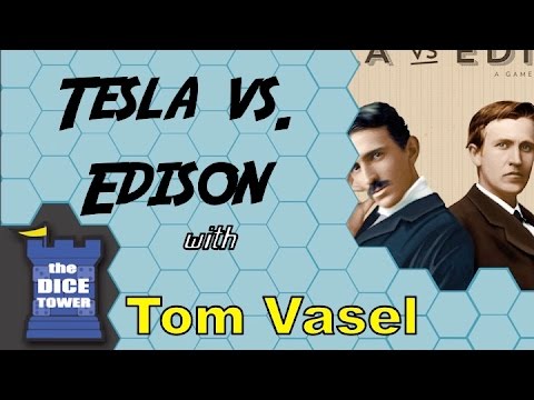 Dice Tower Reviews: Tesla vs. Edison
