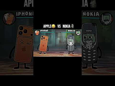 Easy for NOKIA🗿 #nokia #apple #upcomingphones #shorts #animation