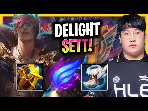 DELIGHT BRINGS BACK SETT! | HLE Delight Plays Sett Support vs Nautilus!  Season 2025