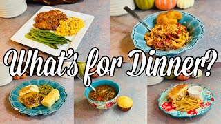 What’s for Dinner | 5 NEW FAVORITES | Easy Budget Friendly Family Meal Ideas | October 2025 